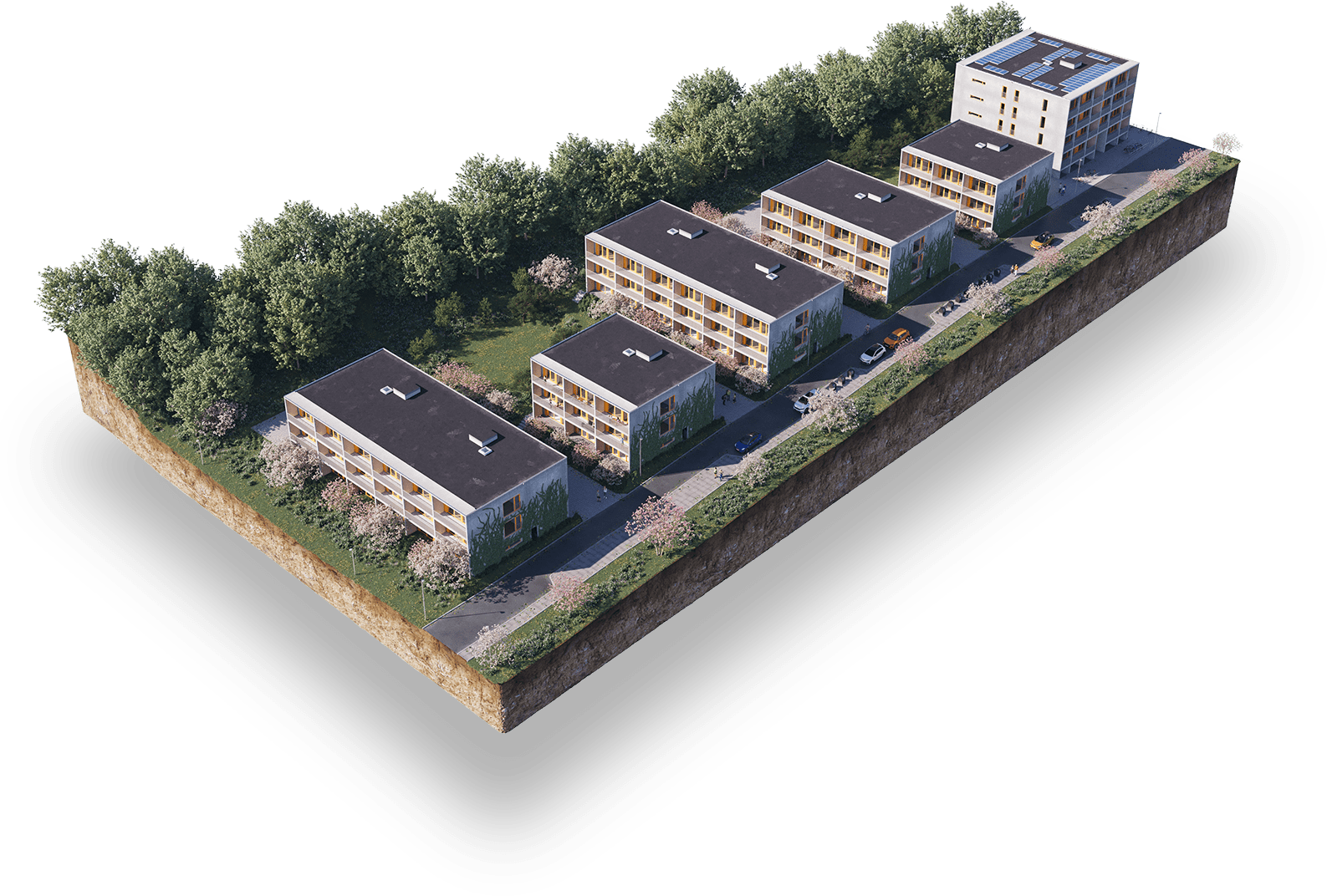 Lyspunktet situationsplan